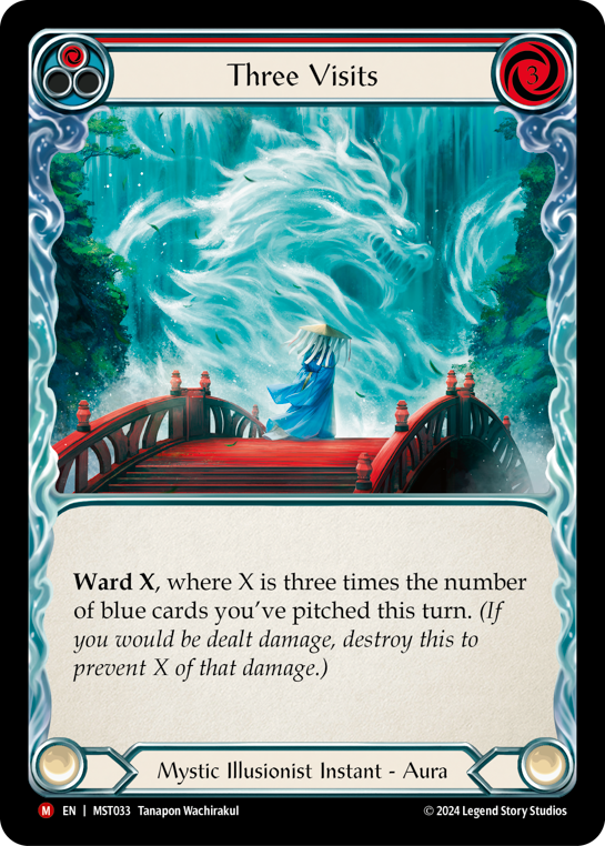 Three Visits - Part the Mistveil - Flesh & Blood TCG