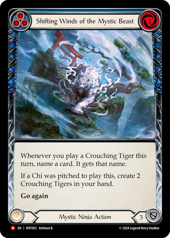 Shifting Winds of the Mystic Beast - Part the Mistveil - Flesh & Blood TCG - FaB Foundry Shifting Winds of the Mystic Beast - Part the Mistveil - Flesh & Blood TCG - FaB Foundry
