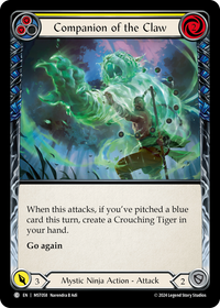 Companion of the Claw (Yellow)
