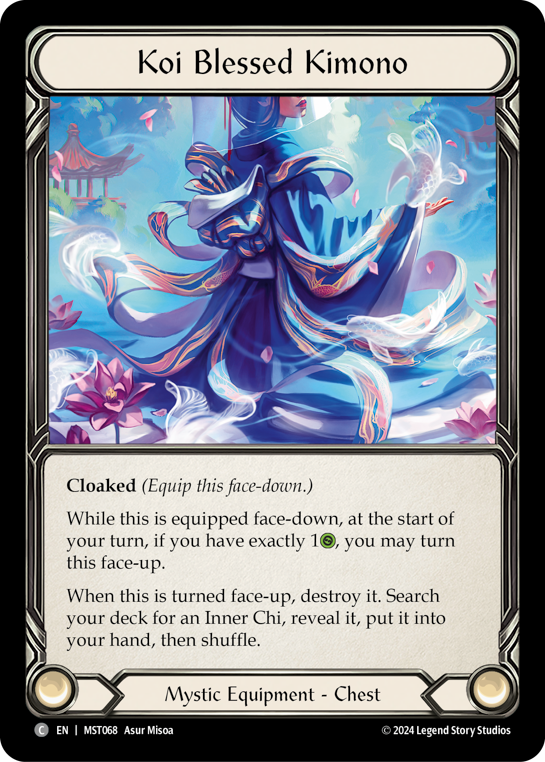 Koi Blessed Kimono - Part the Mistveil - Flesh & Blood TCG - FaB Foundry Koi Blessed Kimono - Part the Mistveil - Flesh & Blood TCG - FaB Foundry
