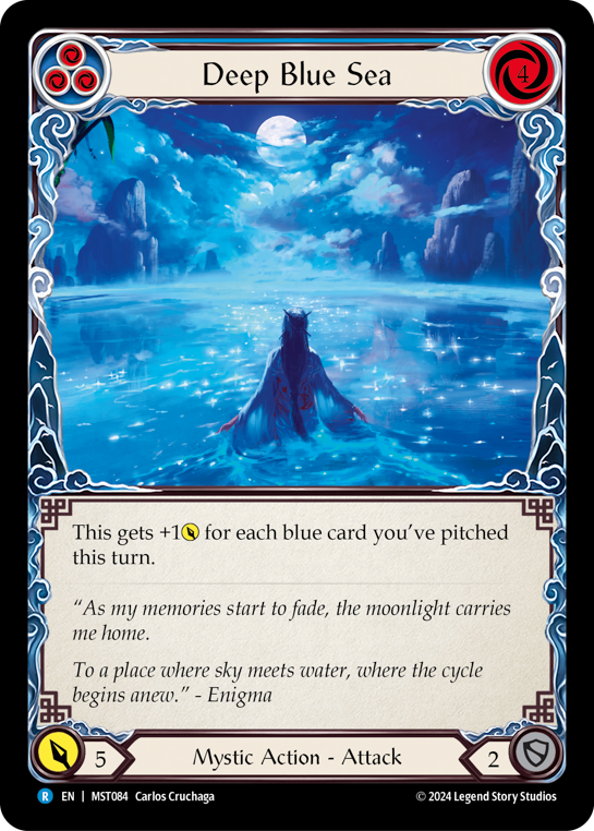 Deep Blue Sea - Part the Mistveil - Flesh & Blood TCG - FaB Foundry Deep Blue Sea - Part the Mistveil - Flesh & Blood TCG - FaB Foundry