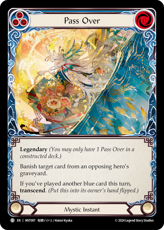 Pass Over // Inner Chi - Part the Mistveil - Flesh & Blood TCG Pass Over // Inner Chi - Part the Mistveil - Flesh & Blood TCG