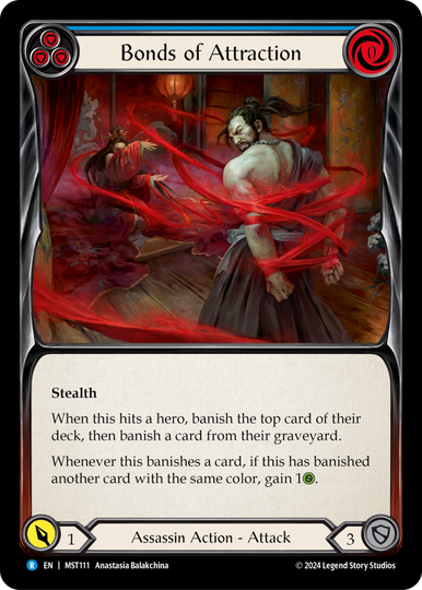 Bonds of Attraction (Blue) - Part the Mistveil - Flesh & Blood TCG