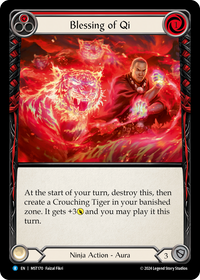 Blessing of Qi (Red)