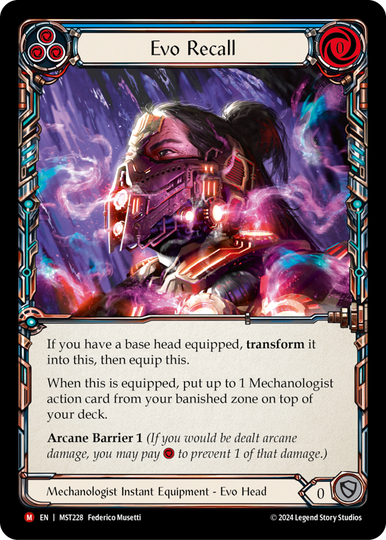 Evo Recall - Part the Mistveil - Flesh & Blood TCG - FaB Foundry