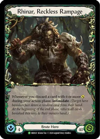Rhinar, Reckless Rampage (Promo)