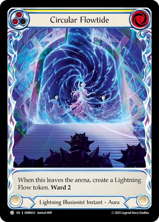 Circular Flowtide (Cold Foil)