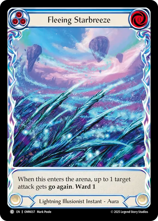 (PRE-ORDER) Fleeing Starbreeze (Cold Foil)