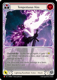 (PRE-ORDER) Tempestuous Kiss (Cold Foil)
