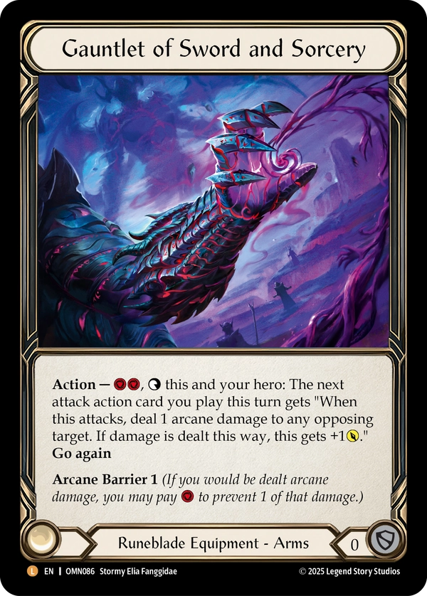 (PRE-ORDER) Gauntlet of Sword and Sorcery (Rainbow Foil)