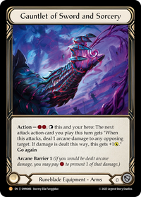 (PRE-ORDER) Gauntlet of Sword and Sorcery (Rainbow Foil)