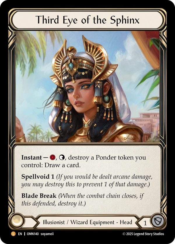 (PRE-ORDER) Third Eye of the Sphinx (Cold Foil)