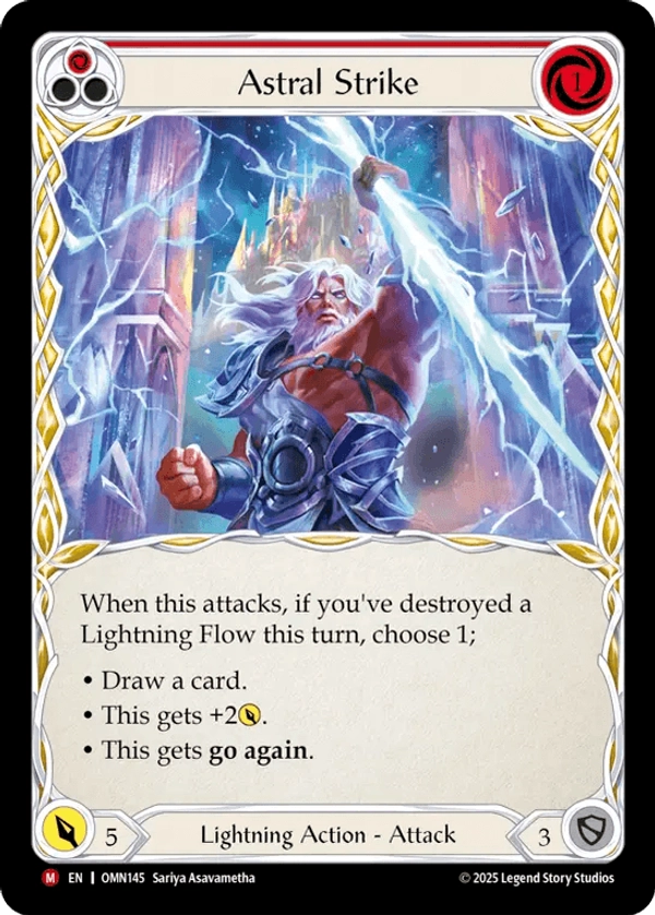 (PRE-ORDER) Astral Strike (Rainbow Foil)