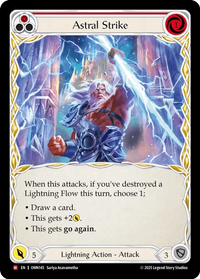 (PRE-ORDER) Astral Strike (Rainbow Foil)