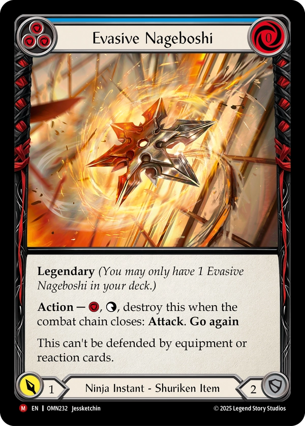 Evasive Nageboshi (Cold Foil)