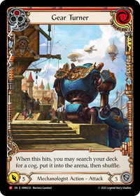 (PRE-ORDER) Gear Turner (Cold Foil)