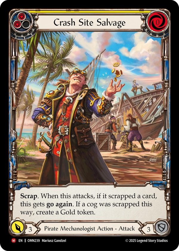 (PRE-ORDER) Crash Site Salvage (Cold Foil)