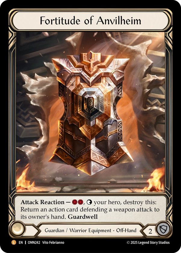 (PRE-ORDER) Fortitude of Anvilheim (Cold Foil)