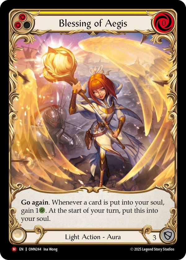 (PRE-ORDER) Blessing of Aegis (Cold Foil)