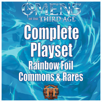 Omens of the Third Age RAINBOW FOIL Common/Rare Playset