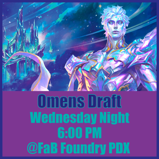 Wednesday Night On Demand - Special Event - Omens Draft
