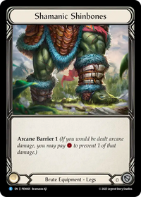 Shamanic Shinbones (Cold Foil)