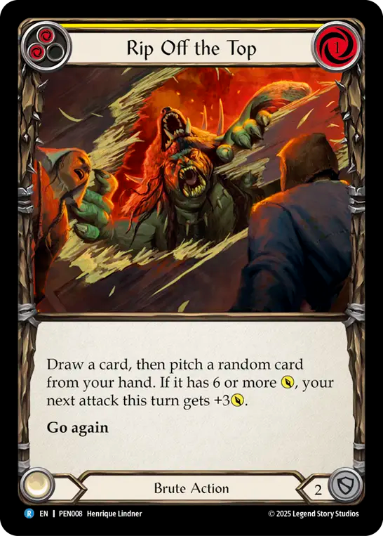 Rip Off the Top (Rainbow Foil)