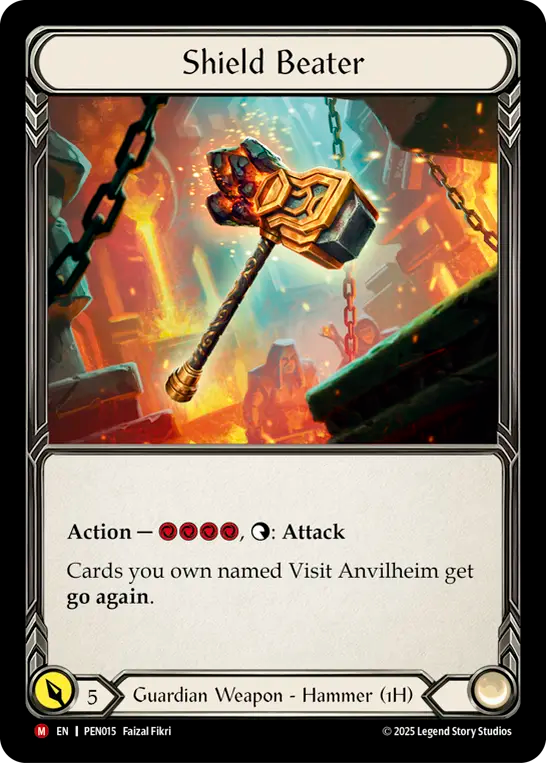 Shield Beater - Compendium of Rathe - Flesh & Blood TCG
