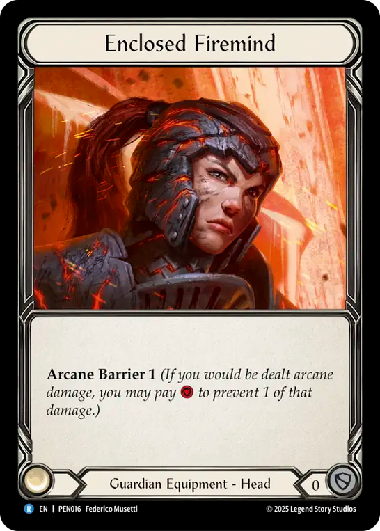 Enclosed Firemind (Cold Foil)