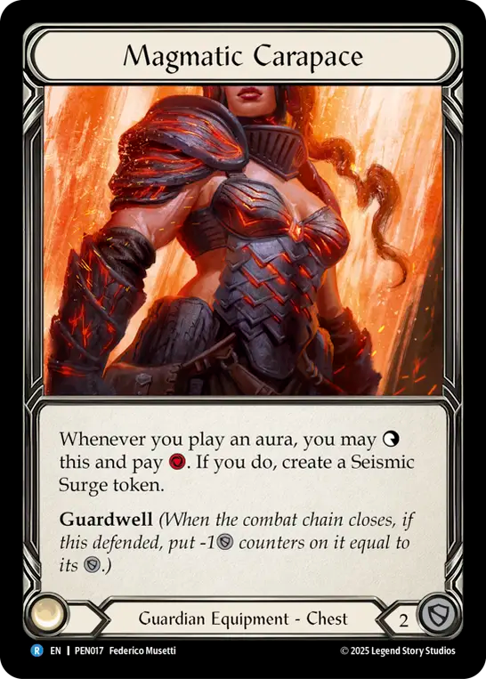 Magmatic Carapace (Cold Foil)