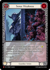 Sense Weakness (Extended Art, Rainbow Foil)