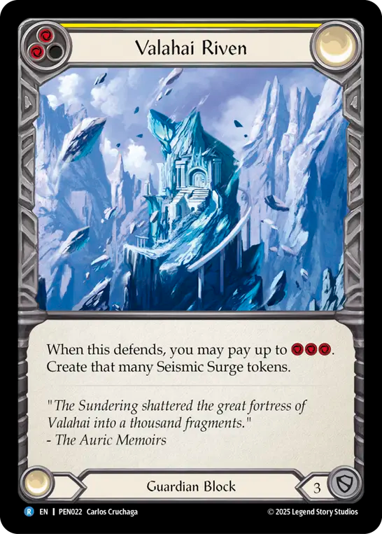 Valahai Riven (Rainbow Foil)
