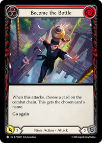 Become the Bottle (red) (Rainbow Foil)