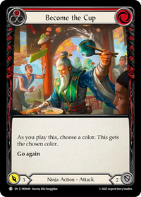 Become the Cup (red) (Rainbow Foil)