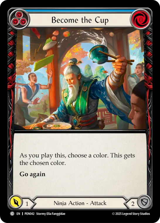 Become the Cup (blue) (Rainbow Foil)