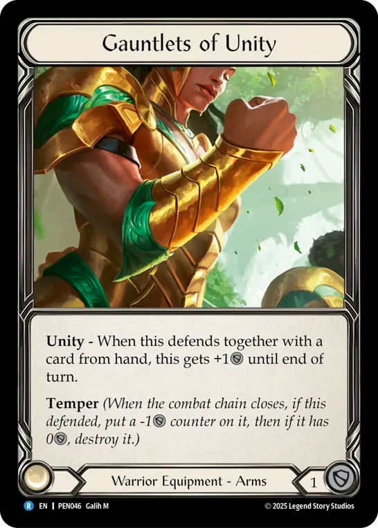 Gauntlets of Unity (Cold Foil)