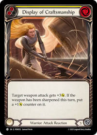 Display of Craftsmanship (yellow) (Rainbow Foil)