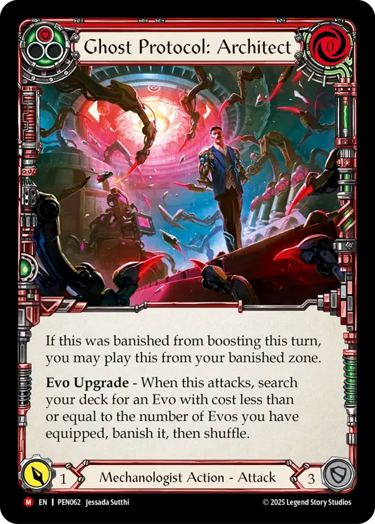 Ghost Protocol: Architect (Rainbow Foil)