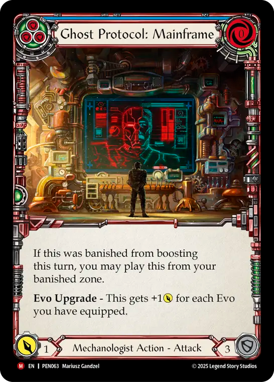 Ghost Protocol: Mainframe (Rainbow Foil)