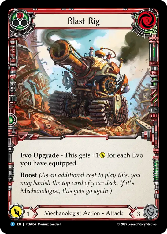 Blast Rig (Rainbow Foil)