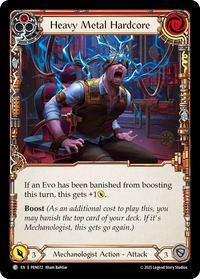 Heavy Metal Hardcore (red) (Rainbow Foil)
