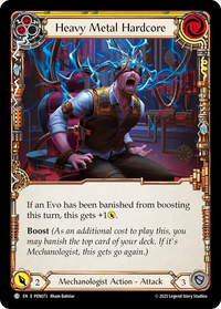 Heavy Metal Hardcore (yellow) (Rainbow Foil)