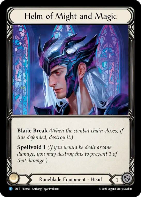 Helm of Might and Magic (Cold Foil)