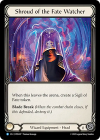 Shroud of the Fate Watcher (Cold Foil)