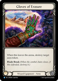 Gloves of Erasure (Cold Foil)
