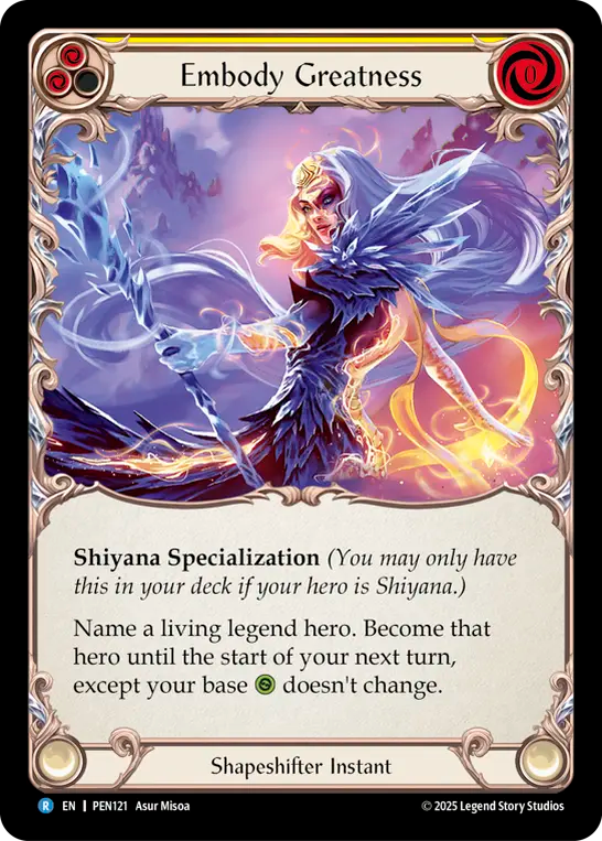 Embody Greatness (Rainbow Foil)