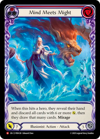 Mind Meets Might (Extended Art, Rainbow Foil)