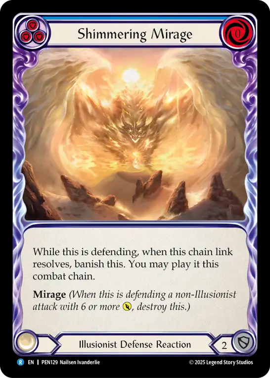 Shimmering Mirage (Rainbow Foil)