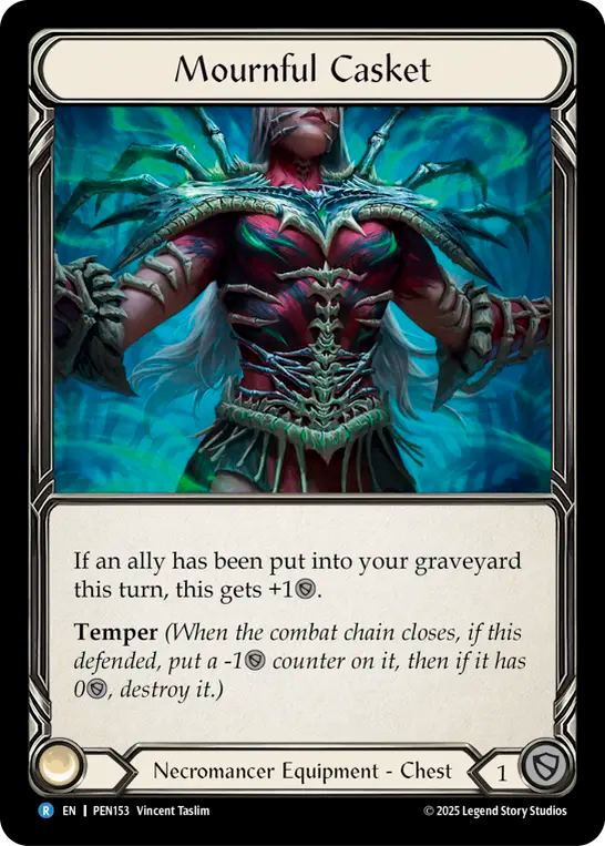 Mournful Casket (Cold Foil)