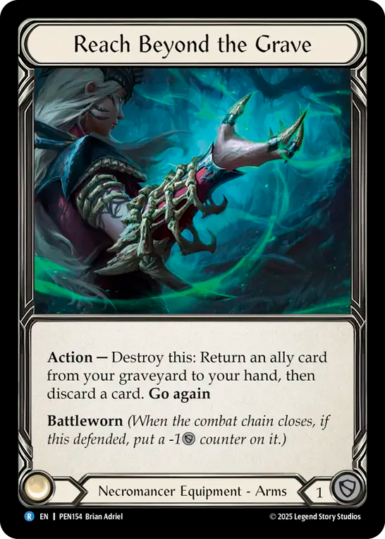 Reach Beyond the Grave (Cold Foil)